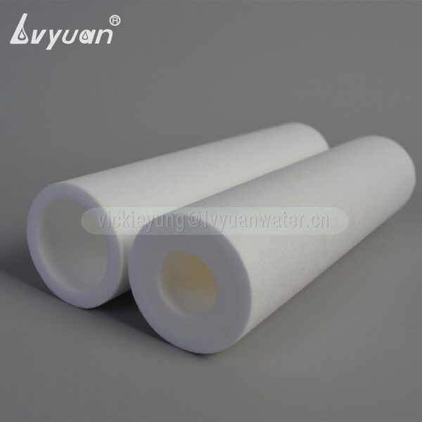 BB big blow rate spun PP polypropylene composite carbon filter 5 microns sediment filter cartridge with 10x4.5 inch