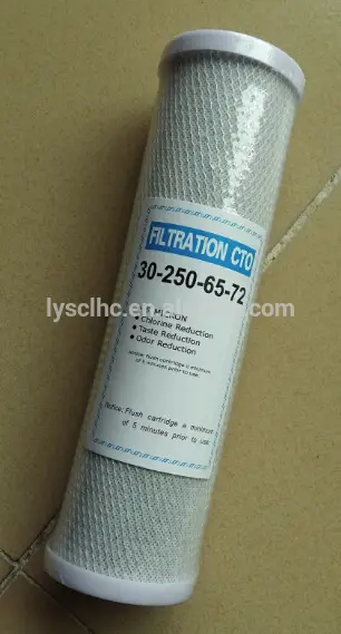 CE Certification Household Pre-Filtration Use CTO filter carbon block Cartrige CE Certification Household Pre-Filtration Use CTO filter carbon block Cartrige