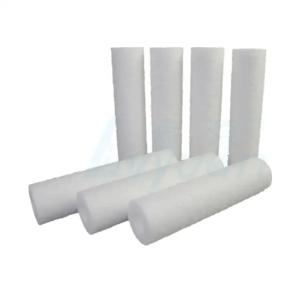10 20 inch 5 micron big pp sediment filter cartridgebig size pp string wound filter