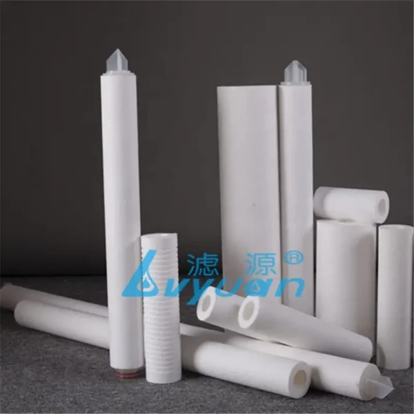 High Flow Jumbo Slim PP PPF Water Filter Cartridge 5 micron for Waste River Sea Well Water Pre-filtering