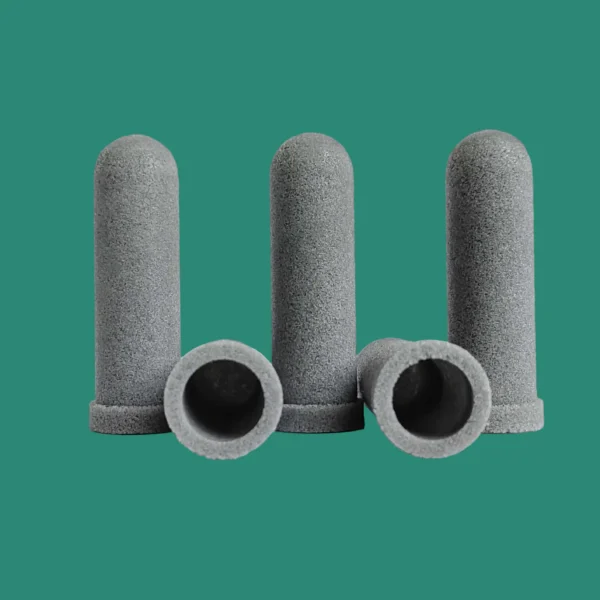 Porous Industrial Solid Liquid Filtration Sintered White Black PE Filter Cartridge