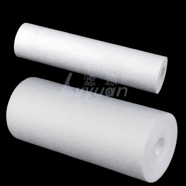water purification sediment water filter cartridge pp filter with clear filter housing