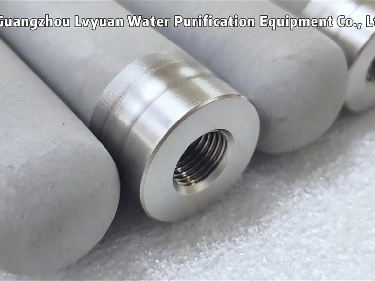 Custom Sintered Titanium Filter 0.1μm-100μm 6 Custom Sintered Titanium Filter 0.1μm-100μm