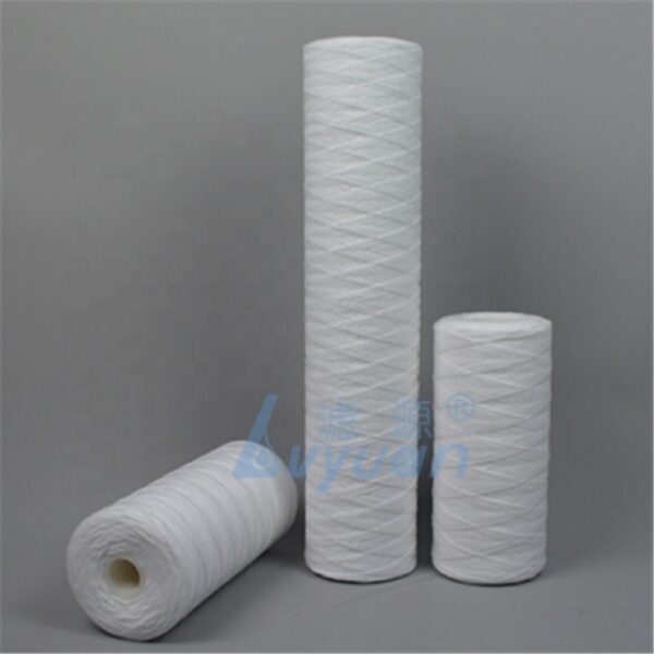 1 5 Micron String Wound Sediment PP Cotton Yarn Filter Cartridge