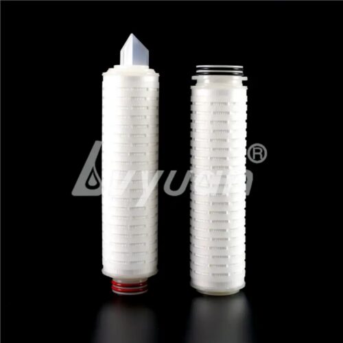 DOE PP PTFE PVDF Pleated Cartridge Nitrogen Gas Filter DOE PP PTFE PVDF Pleated Cartridge Nitrogen Gas Filter