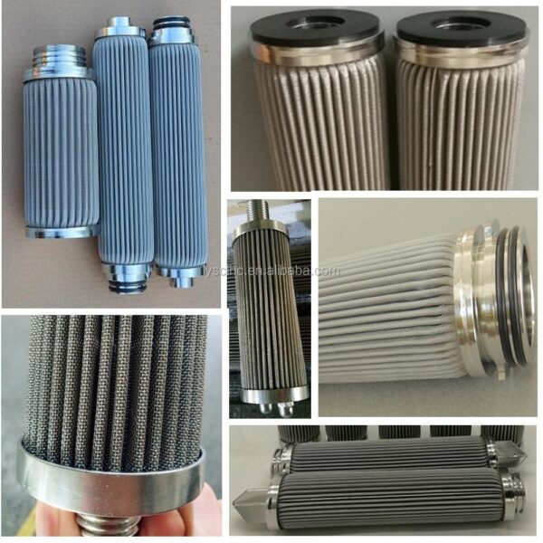Lvyuan Stainless Steel Sintered Filter Cartridge Lvyuan Stainless Steel Sintered Filter Cartridge