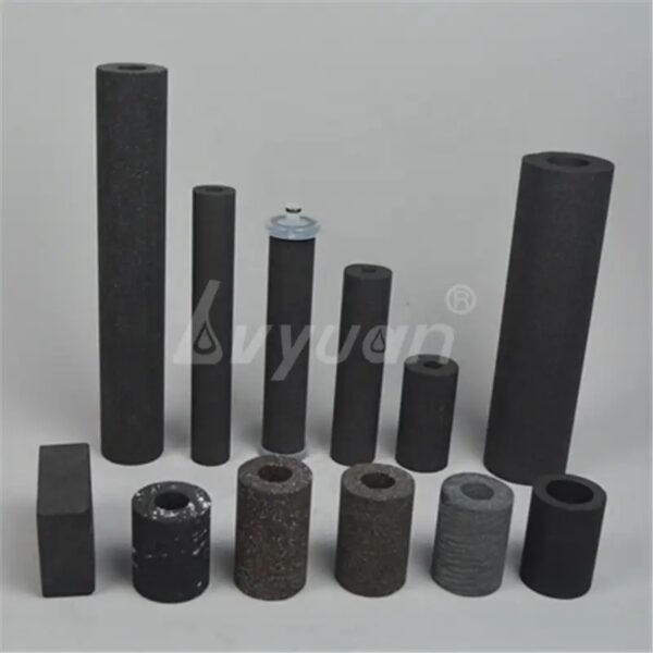 Sintered activated carbon Block drinking water filter Sintered activated carbon Block drinking water filter