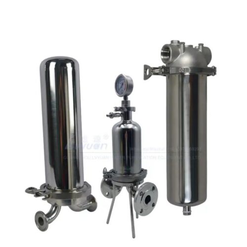 Stainless 304 Steel High Flow Water Filter Housing