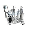 Mobile Stainless Steel Filtration Cart (1) Mobile Stainless Steel Filtration Cart (1)