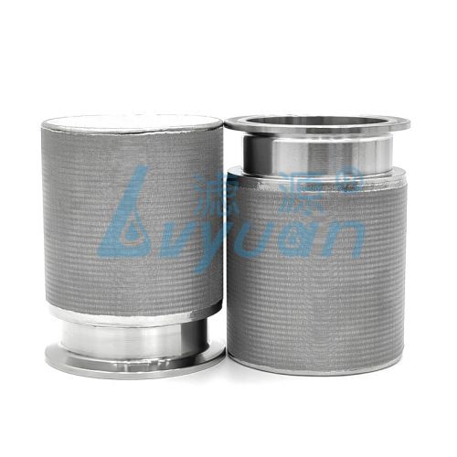 Tri-clamp sintered wire mesh filter element (6)